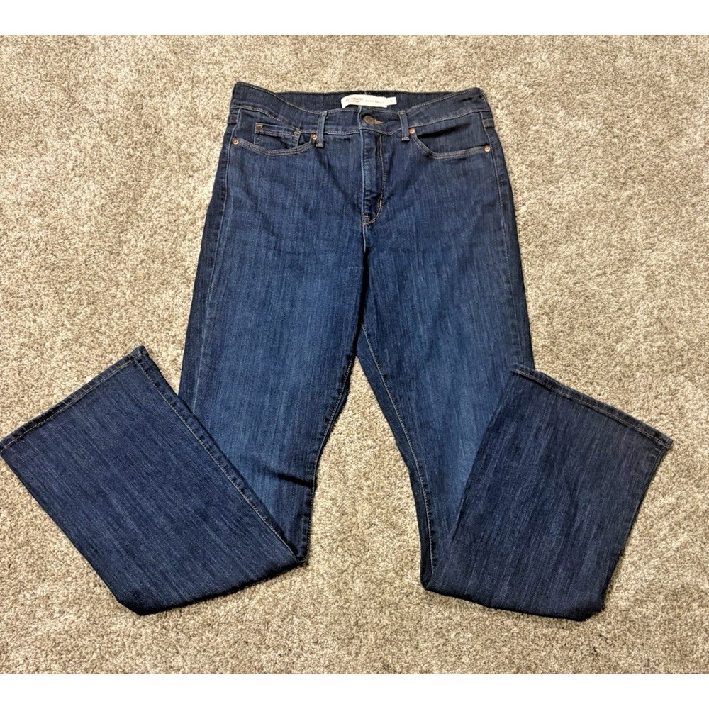 Signature by Levi Strauss Jeans Womens 8M Blue Mid Rise Bootcut Denim 29x32